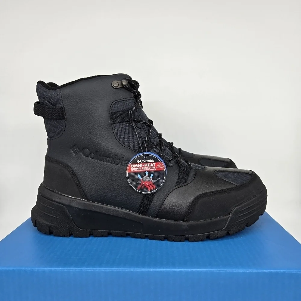 New Columbia Kodiak Pass Men's Waterproof Omni Heat Boots Shoes Size 13